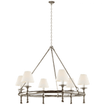 Classic Two-Tier Ring Chandelier