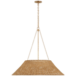 Jasmine Pendant, 1-Light, LED, Gold, 36"W (284-42-GL 95FN)