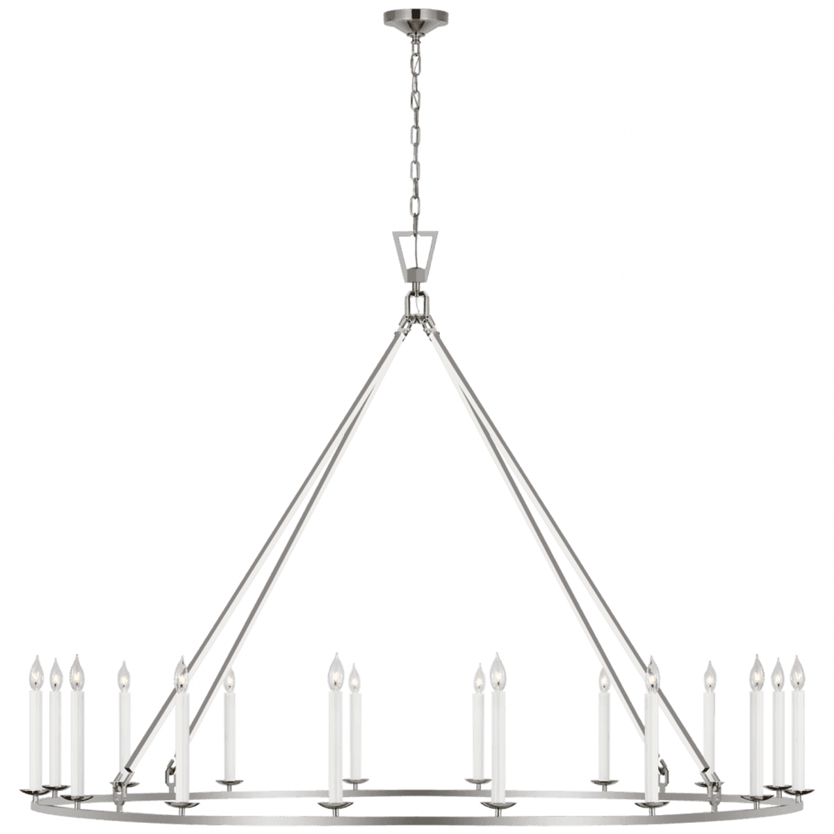 Darlana Oversized Single Ring Chandelier