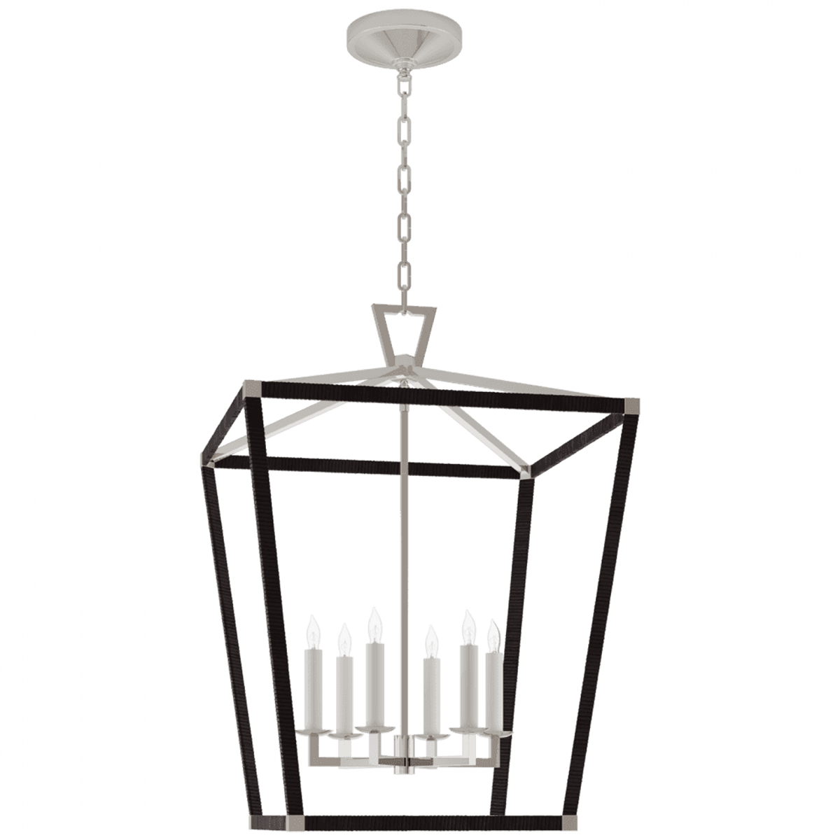 Darlana Large Rattan Wrapped Linear Lantern