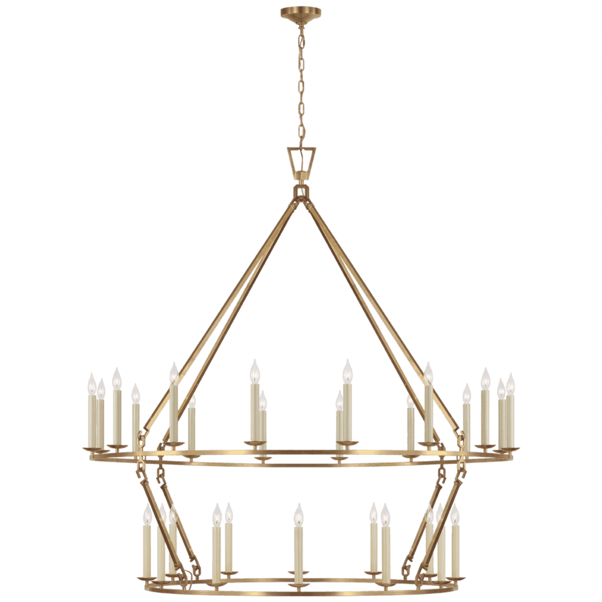 Darlana Oversized Two Tier Chandelier