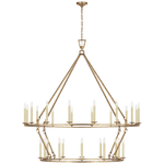 Darlana Oversized Two Tier Chandelier