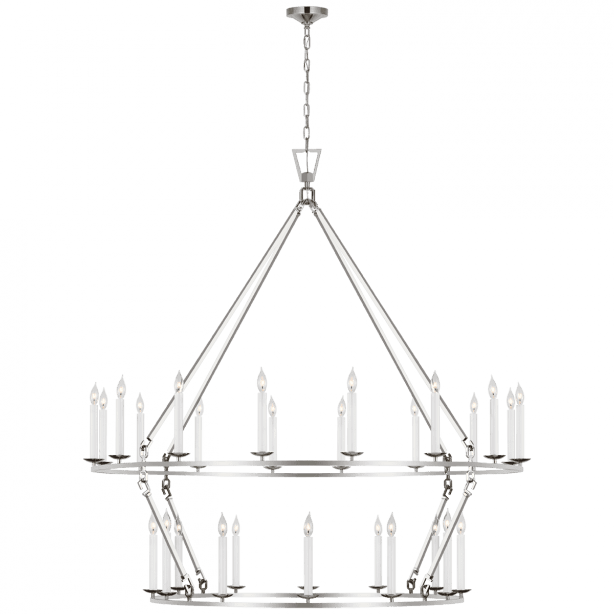 Darlana Oversized Two Tier Chandelier