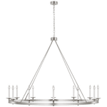 Piaf Oversized Two Tier Chandelier