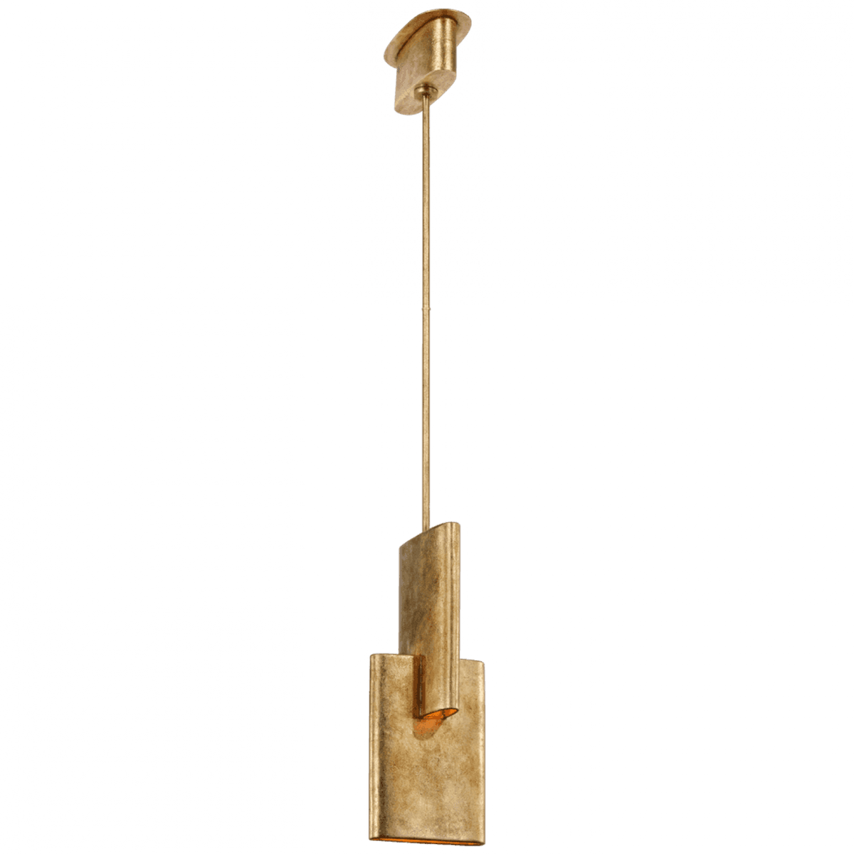 Cara Large Sculpted Pendant - Bronze