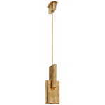 Cara Medium Sculpted Pendant - Bronze