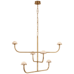 Pedra Three Tier Shallow Chandelier