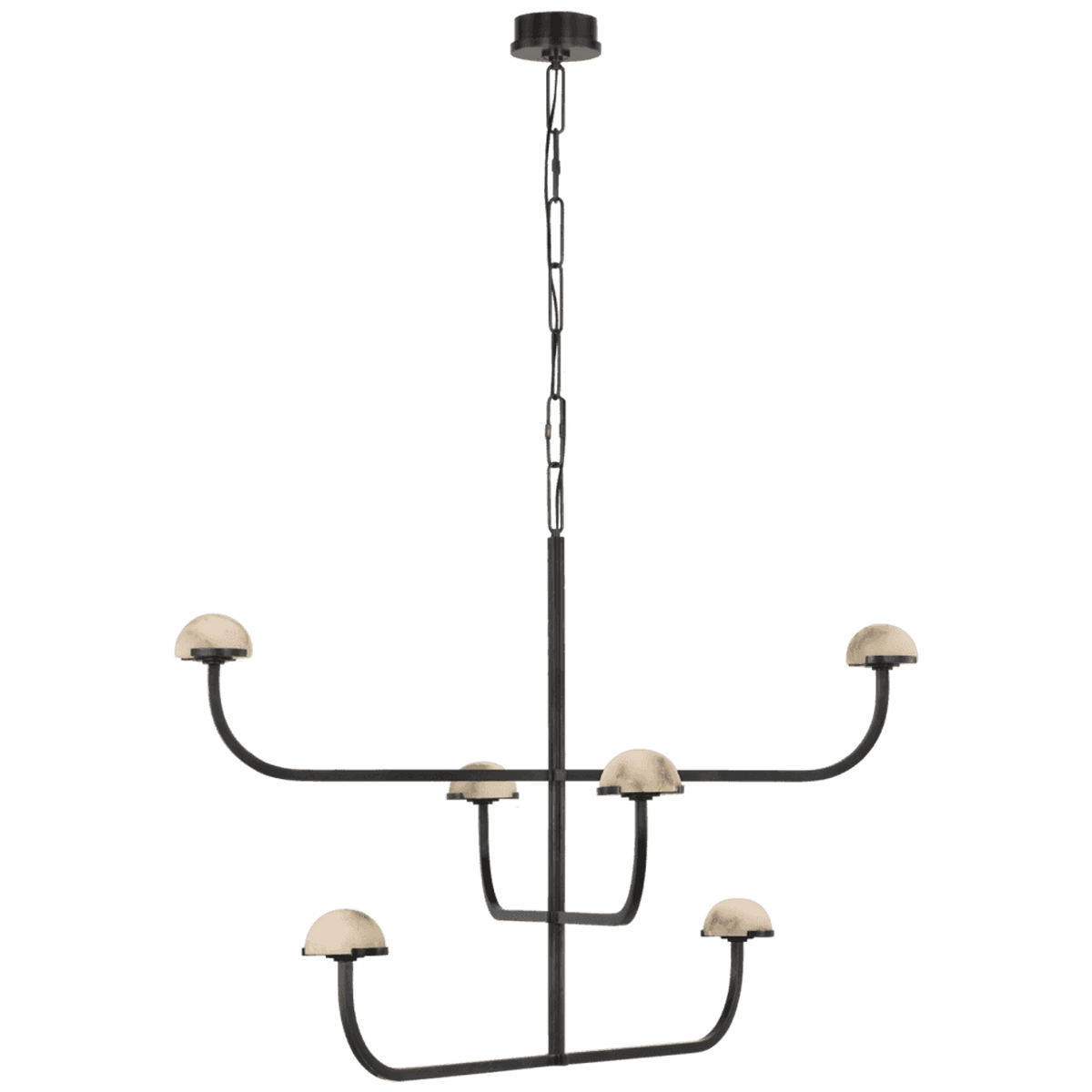 Pedra Three Tier Shallow Chandelier