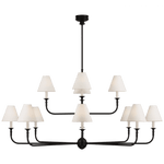 Piaf Grande Two-Tier Chandelier