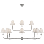 Piaf Grande Two-Tier Chandelier
