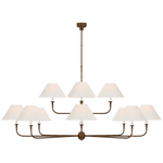 Piaf Oversized Two Tier Chandelier