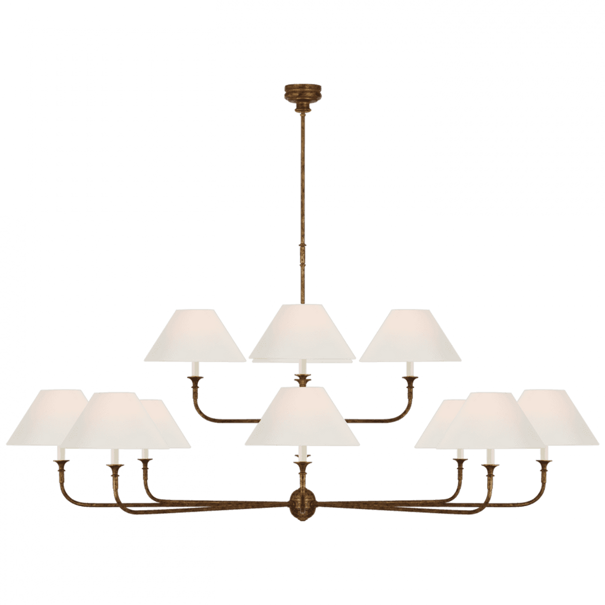 Piaf Oversized Two Tier Chandelier