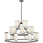 Trevi X-Large 3-Tier Chandelier