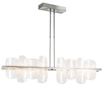 Vitre 51.9" Wide Large Sterling LED Linear Pendant
