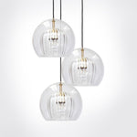 Unique Glass Globe LED Modern Pendant Light Hanging Lamp Island Lights