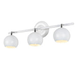 3-Light Bowled Metal Semi Flush Mount Ceiling Light ?C Modern & Bright