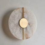 Moonshade Natural Marble & Copper Wall Sconce