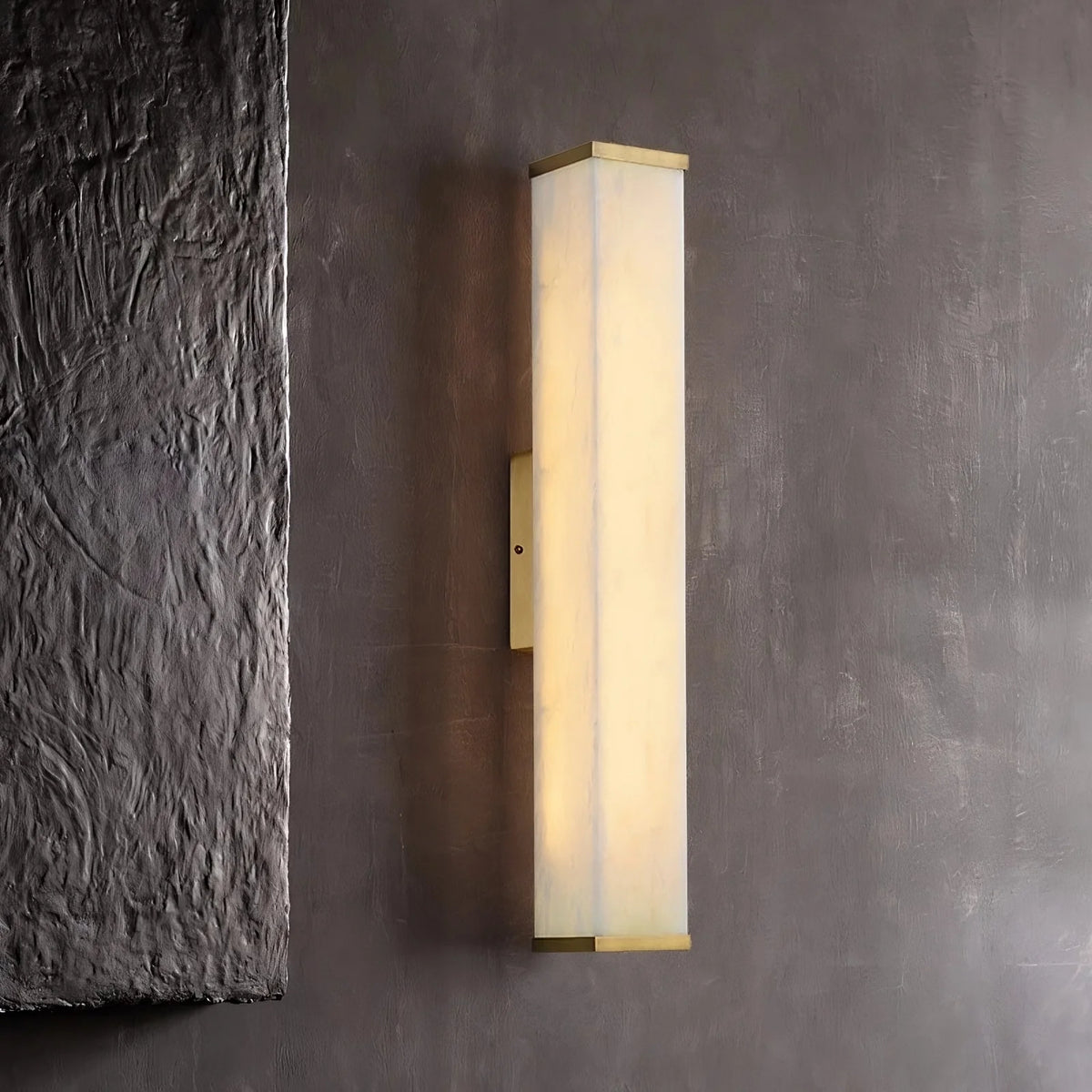 Natural Marble Indoor Wall Sconce Light