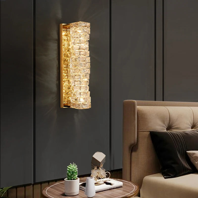 Bacci Crystal Wall Sconces