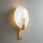 Natural Marble & Copper Sconce Light