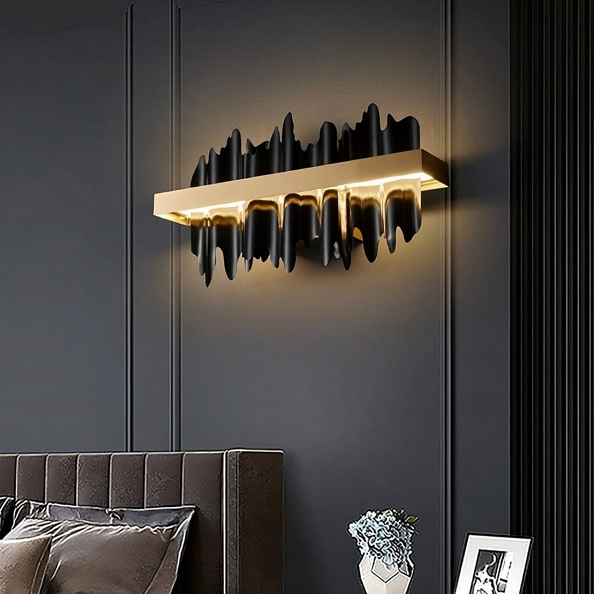 Nera Brass Wall Sconce