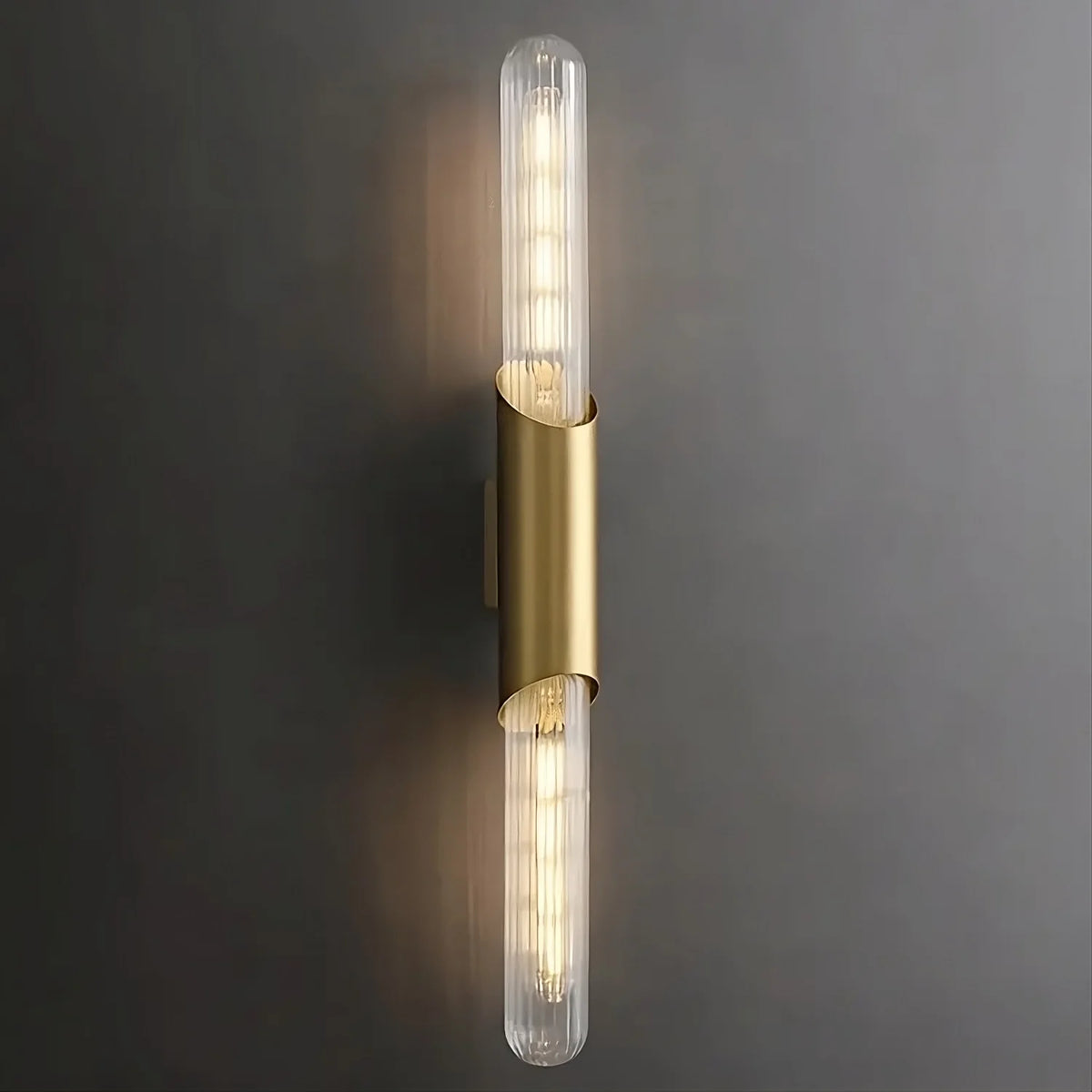 Palermo 23" Brass Wall Sconce Light