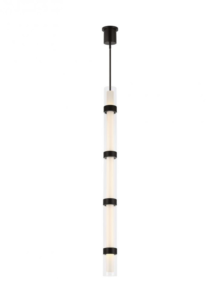 Wit Pendant, 1-Light, LED, Aged Brass, 4"W (700TDWIT4R-LED930 70P9F5K)