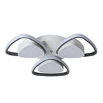 Unique Geometric LED Flush Mount Ceiling Light for Hallway Entryway