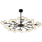 45 Lights LED Cluster Design Glass Modern Chandelier Ceiling Light
