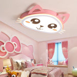 Kitten Bedroom Flush Mount Lighting LED Baby Kids Ceiling Lights