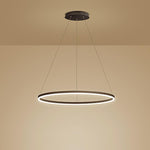 Circle LED Modern Chandelier Pendant Light Hanging Lamp Island Lights