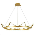 Crown Shaped Dining Room Chandeliers LED Modern Chandelier