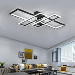 4 Rectangle LED Modern Ceiling Lights Flush Mount Lighting Ceiling Lamp
