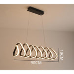 Triangular Pendant Lighting Acrylic LED Kitchen Dining Room Lighting Ceiling Light