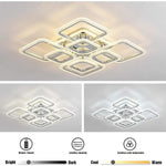 5 Square LED Modern Ceiling Lights Fixture Flush Mount Lighting Ceiling Lamp