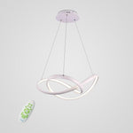 Abstract Waves Modern Style Pendant Lighting LED Kitchen Dining Room Lighting Living Room Ceiling Lights