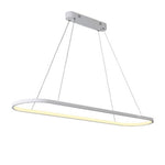 Rounded Rectangle Pendant Lights for Kitchen Acrylic Pendant Lighting