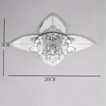 4 Pointed Classic Star LED Multi Color Crystal Modern Ceiling Lights
