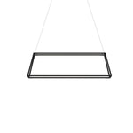 Royyo Pendant, 7-Light, Linear, LED, Silver, Silver Canopy, 44"W (RYP-L7-SW-SIL 407UEKY)