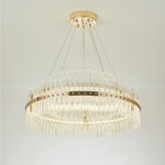 Modern Luxury Dozens of Crystal Chandelier Gold LED Lighting