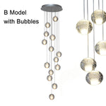 Modern Adjustable Chandelier Light Ceiling Light 14 Bulbs