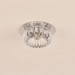 Chandelier Geometric Flush Mount Kitchen Light Fixtures Metal Crystal Ceiling Lights