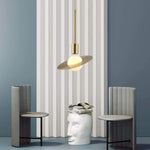 Ball-shaped LED Gold Modern Pendant Lighting Hanging Ceiling Lights