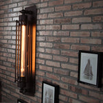 [Clearance Sale]Retro Industrial Style Antique Iron Indoor Wall Light for Cafe Corridor Aisle