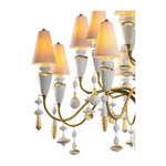 Lladro Ivy and Seed 20 Lights Chandelier Flat Model (US) - Medium
