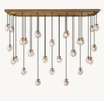 Pearl Rectangular Chandelier 72"