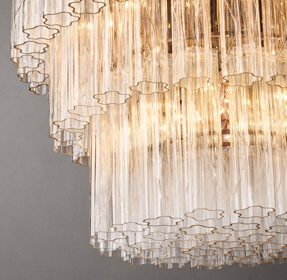 Cielo Three-Tier Round Chandelier 36"