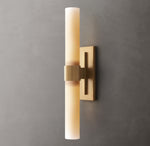 Ravelle Milk Glass Linear Sconce