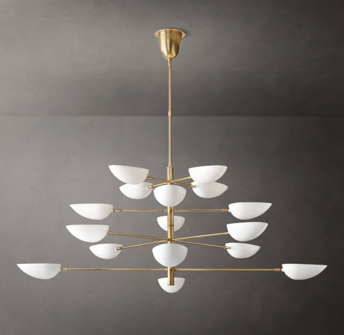 Graphic Chandelier 70"