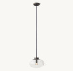 Cabrette Clear Glass Pendant